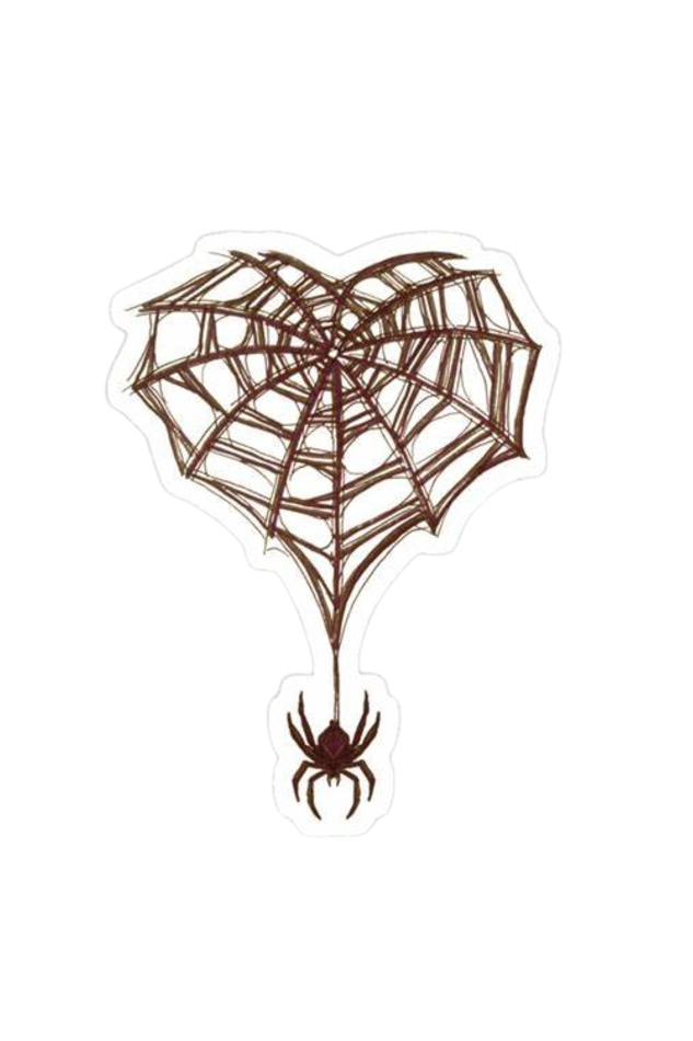 Girls Crop top spider web